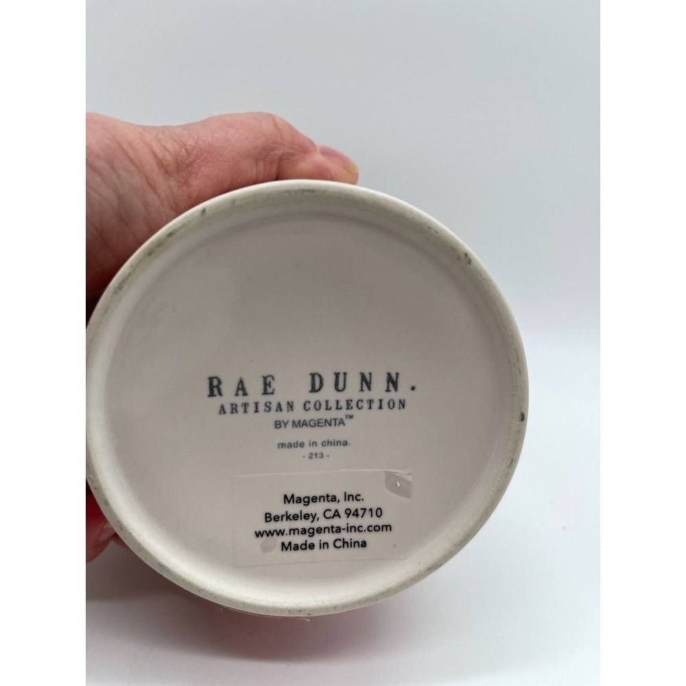 VHTF NWT Rae Dunn Things Container - Picture 4 of 4